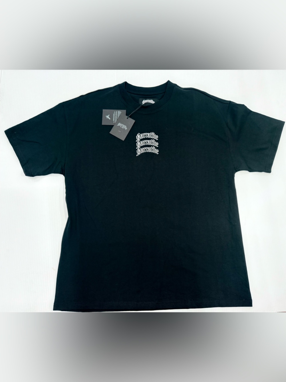 NWT Narrative black Tee size M Streetwear Goth Unisex Graphic